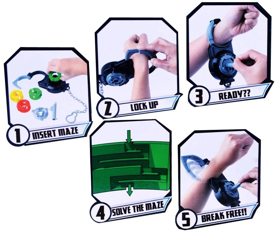 Jokomisiada Handcuffs arcade game - crack the code and be the first to free yourself! GR0845