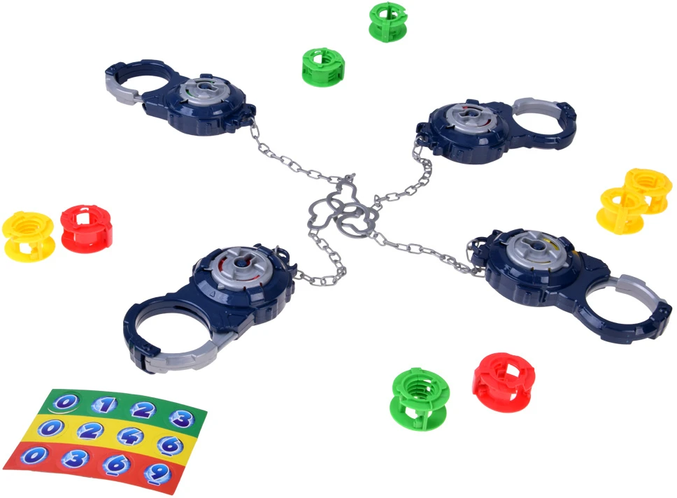 Jokomisiada Handcuffs arcade game - crack the code and be the first to free yourself! GR0845