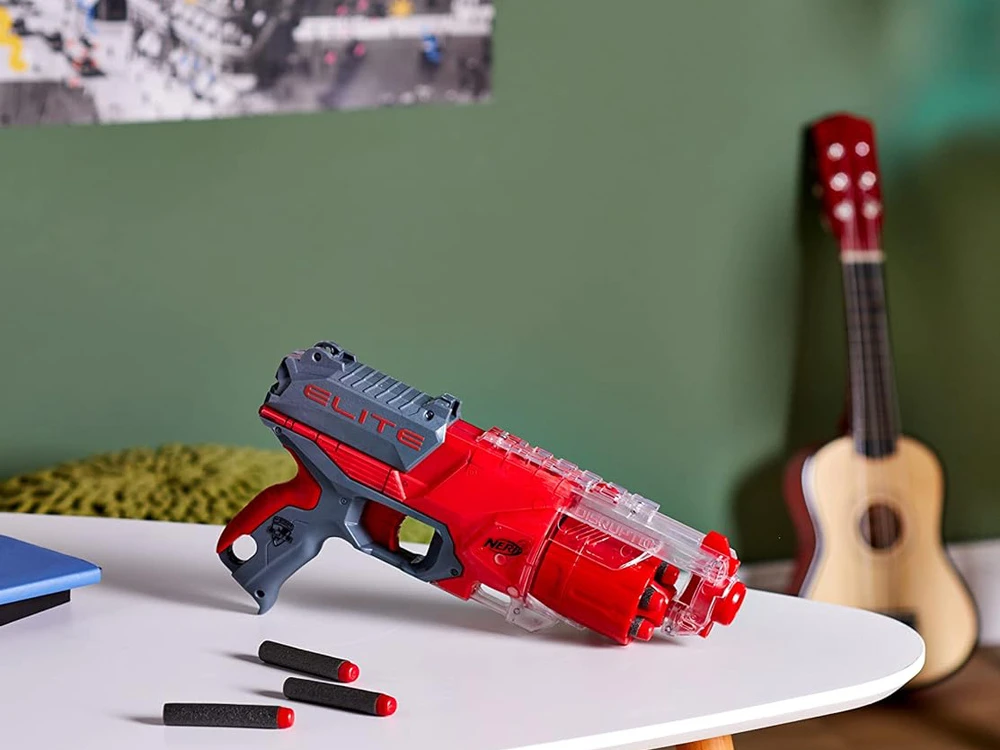 Hasbro NERF Disruptor pistoletas, veikimo nuotolis 27 m + 6 putplasčio kulkos ZA6188