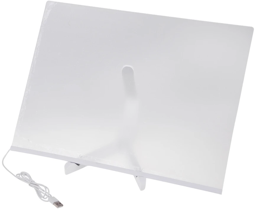 Dėlionė Jokomisiada Illuminated LED Drawing and Painting Board with 7 Markers and Stand ZA6326
