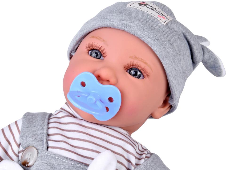 Jokomisiada Interactive BOBAS doll 46cm - in mėlynas shorts + accessories ZA5835