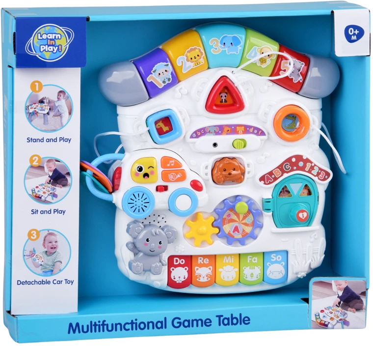 Jokomisiada Interactive Educational Table for Toddlers – Colorful Fun and Learning – ZA6134