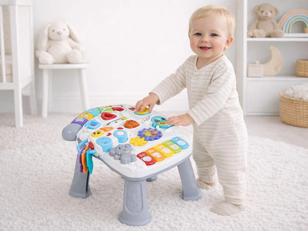 Jokomisiada Interactive Educational Table for Toddlers – Colorful Fun and Learning – ZA6134