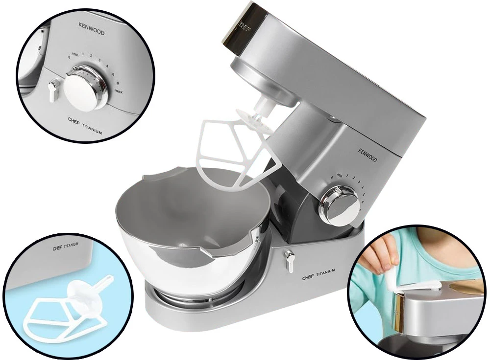 Casdon Interactive mixer with bowl and accessories - Kenwood ZA6721 kitchen robot