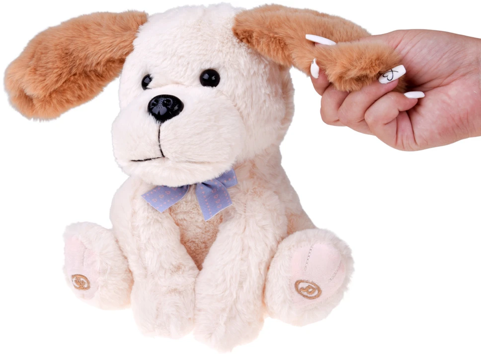 Jokomisiada Interactive Plush Dog Records and Repeats Words, Music and Moving Ears ZA6333