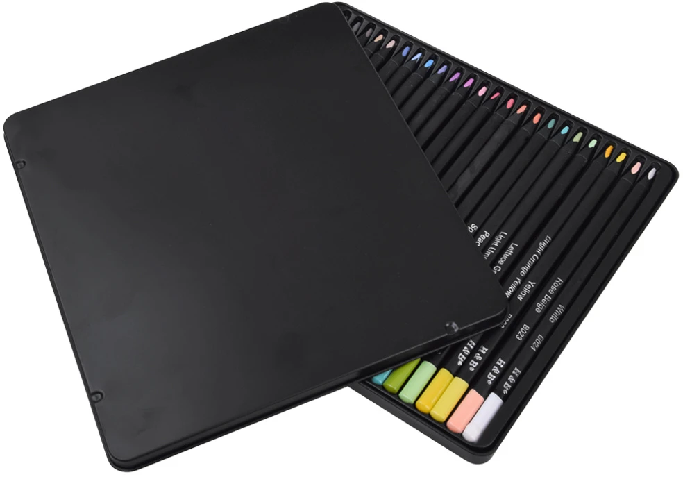 Dėlionė Jokomisiada Juodas Edition Colored Pencils 24 Colors 3.3 mm AP0124