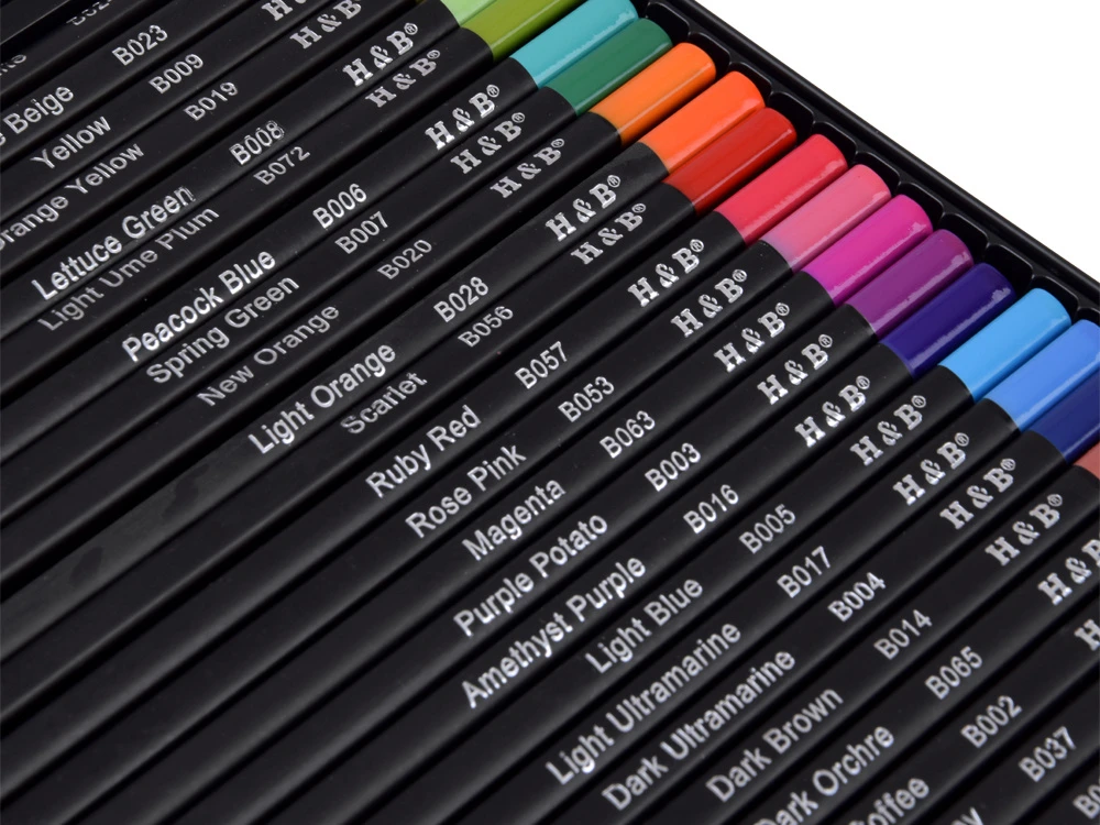 Dėlionė Jokomisiada Juodas Edition Colored Pencils 24 Colors 3.3 mm AP0124