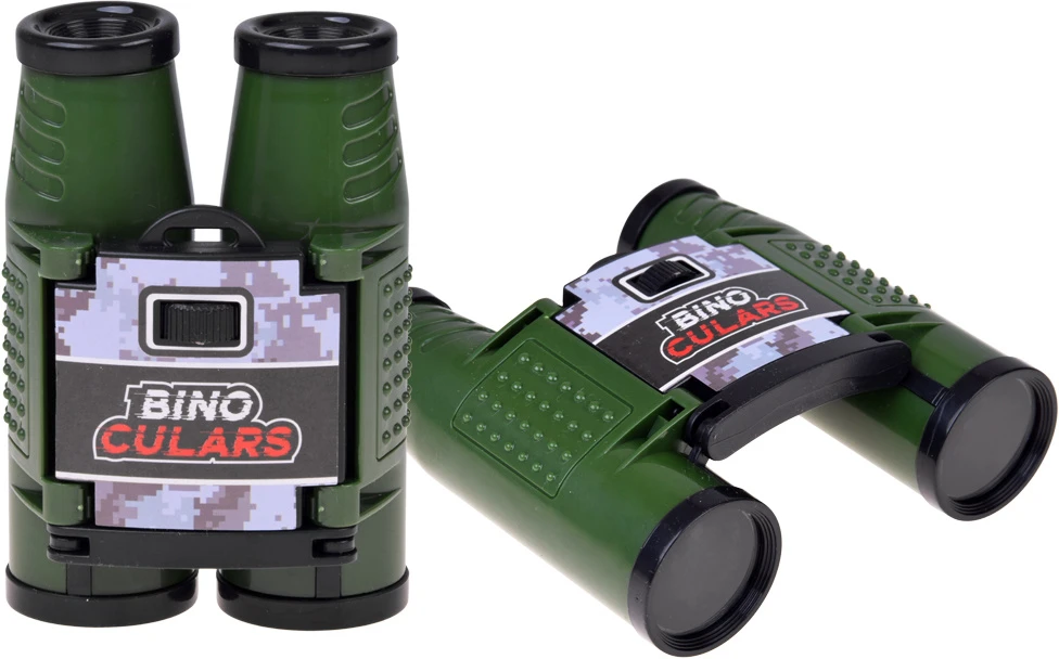 Jokomisiada Kids’ Soldier Play Set with Light and Sound Toy Gun, Binoculars and Handcuffs ZA6316