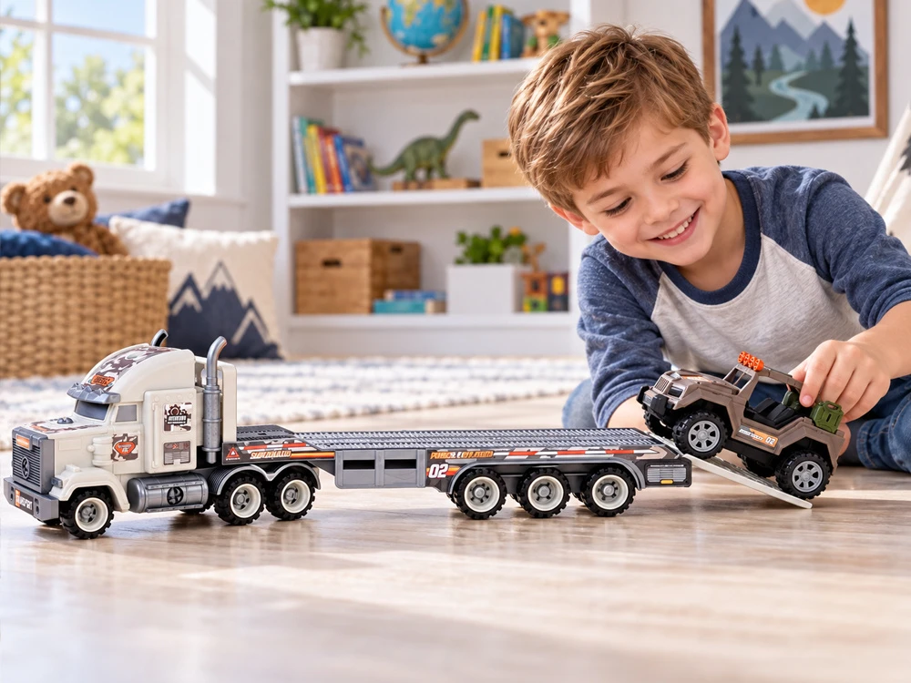 Jokomisiada Large Military Army Playset Truck Tank Helicopter Missiles ZA6365