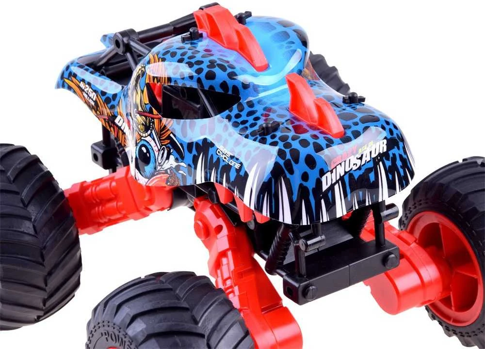 Jokomisiada Didelis monstras „Dino 4x4“ nuotolinio valdymo pultas