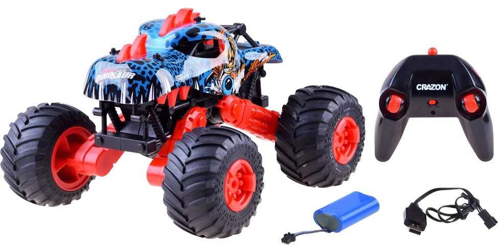 Jokomisiada Didelis monstras „Dino 4x4“ nuotolinio valdymo pultas