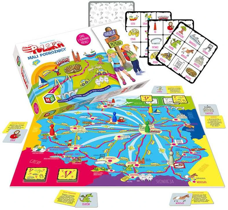 Multigra Littletravelers Poland edukacinis žaidimas