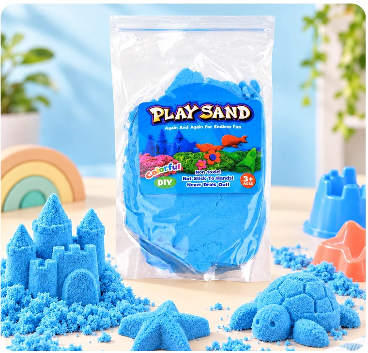 Jokomisiada Magic Kinetic Sand - Sensory Bag 250g ZA1564