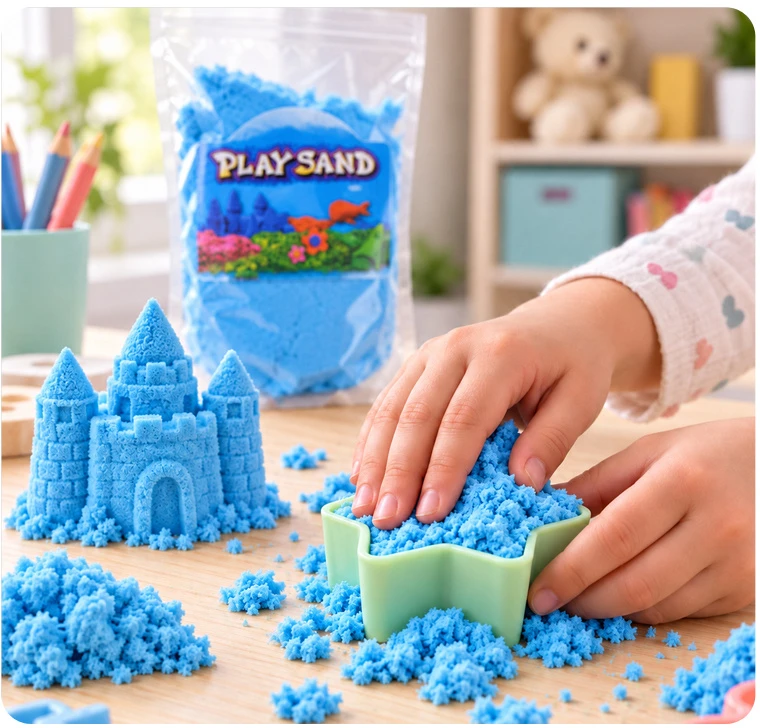 Jokomisiada Magic Kinetic Sand - Sensory Bag 250g ZA1564