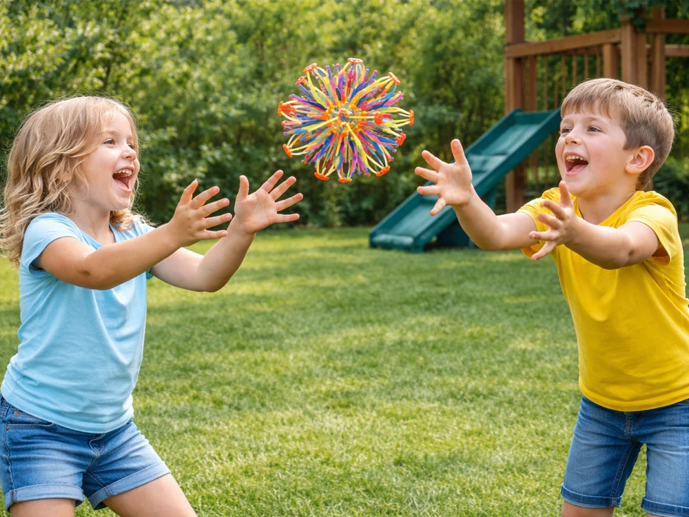 Jokomisiada Magic spherical ball, colorful, expanding ball, ZA6159