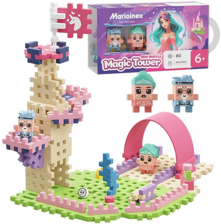 Kaladėlių bokštas Marioinex 05807, 82 vnt.