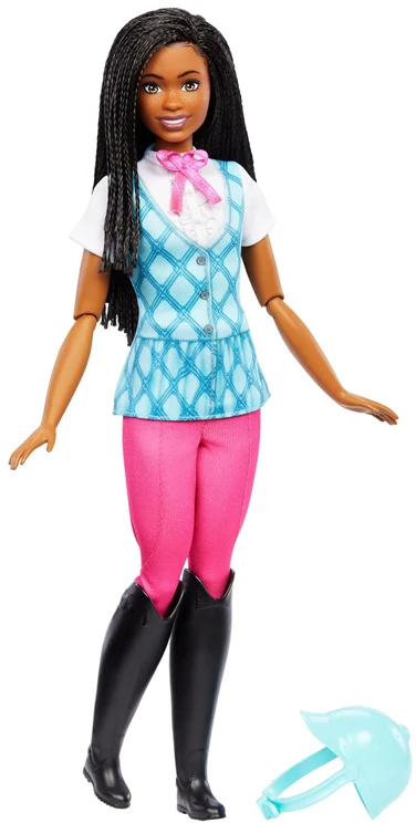Mattel Barbie Mysteries Brooklyn mados žokėjaus lėlė ZA6179