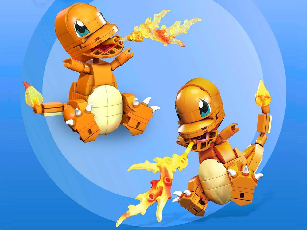Mattel MEGA CONSTRUX POKEMON rinkinys – Charmander (GKY96)