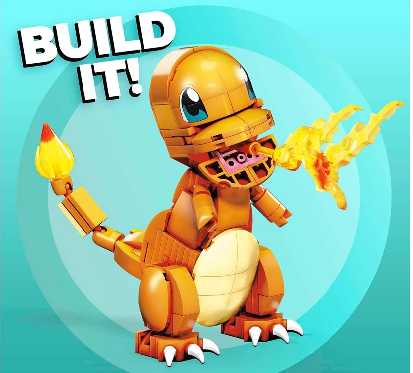 Mattel MEGA CONSTRUX POKEMON rinkinys – Charmander (GKY96)