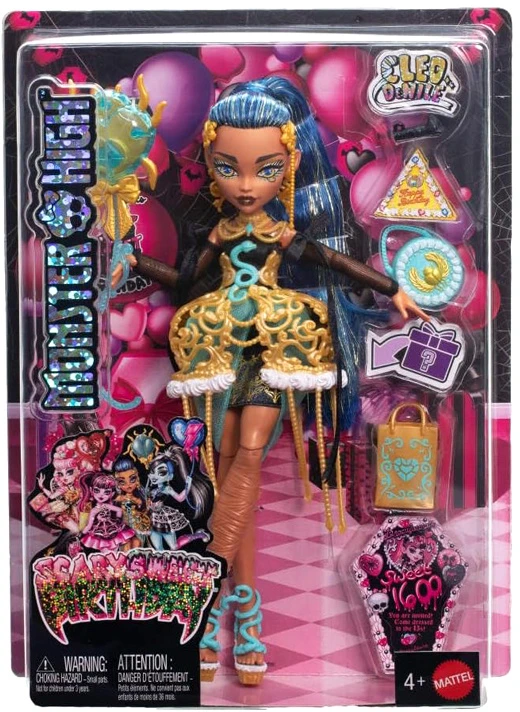 Mattel MONSTER HIGH SWEET BIRTHDAY lėlė – Kleo (JBG76)