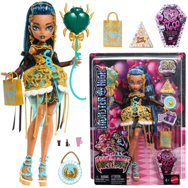 Mattel MONSTER HIGH SWEET BIRTHDAY lėlė – Kleo (JBG76)