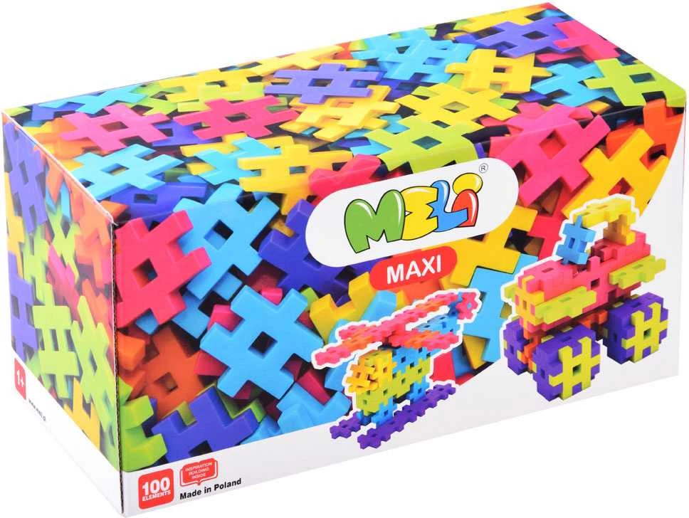 „Meli Maxi“ 100 dalių statybiniai blokai