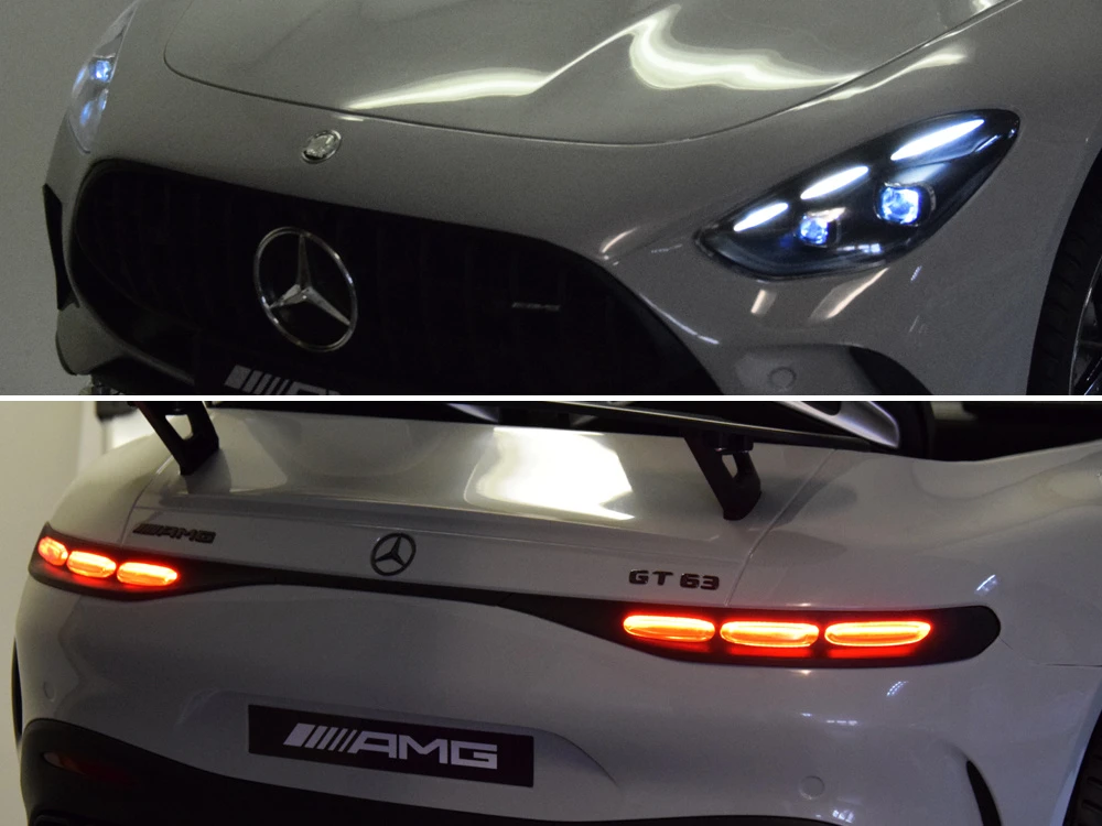 Jokomisiada Mercedes AMG GT63 – Baterija-Powered Ride-On Car for Children PA0341