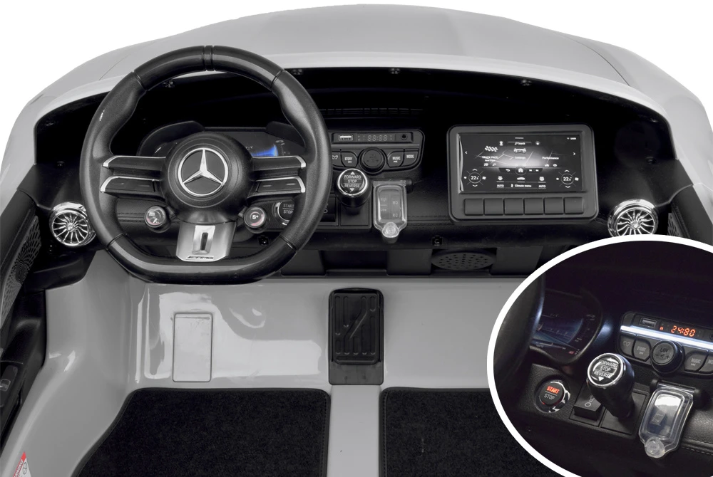 Jokomisiada Mercedes AMG GT63 – Baterija-Powered Ride-On Car for Children PA0341