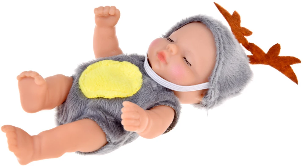 Jokomisiada Mini Baby Doll Reindeer 11 cm Movable Arms, Legs and Head ZA6454