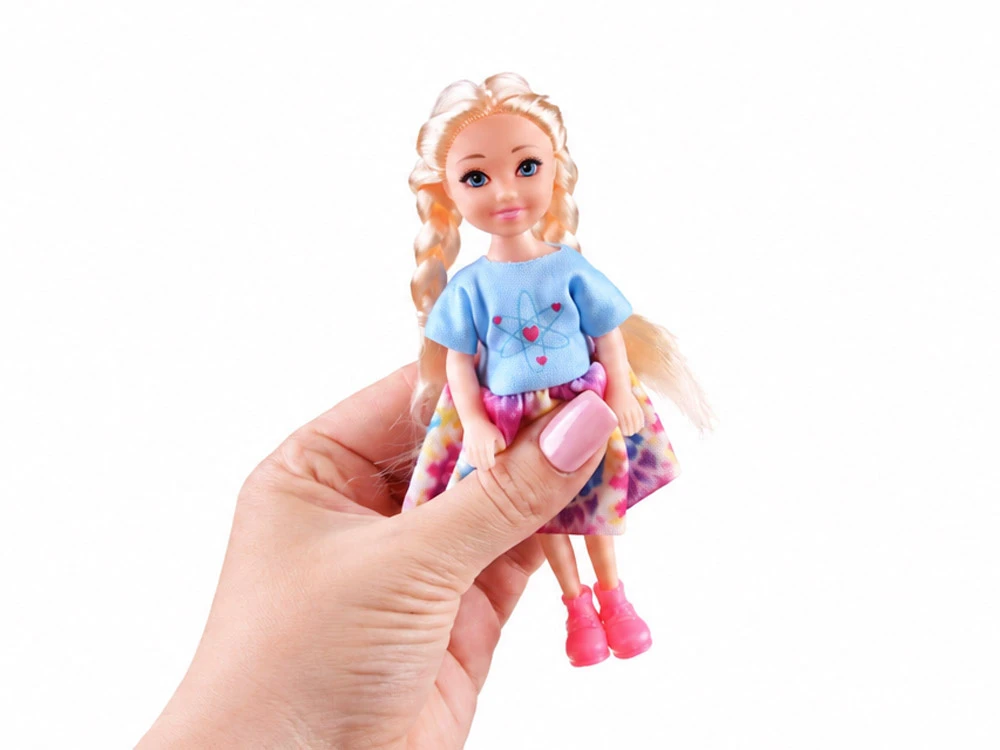 Jokomisiada Mini LALECZKI do domku Rinkinys 6 laleczek mała lalka księżniczki 14cm ZA6176