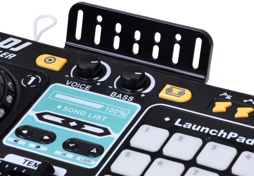 Jokomisiada MIXER DJ Controller Illuminated console for children + microphone ZA6303