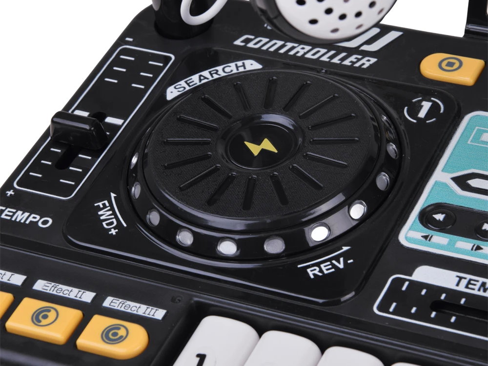 Jokomisiada MIXER DJ Controller Illuminated console for children + microphone ZA6303