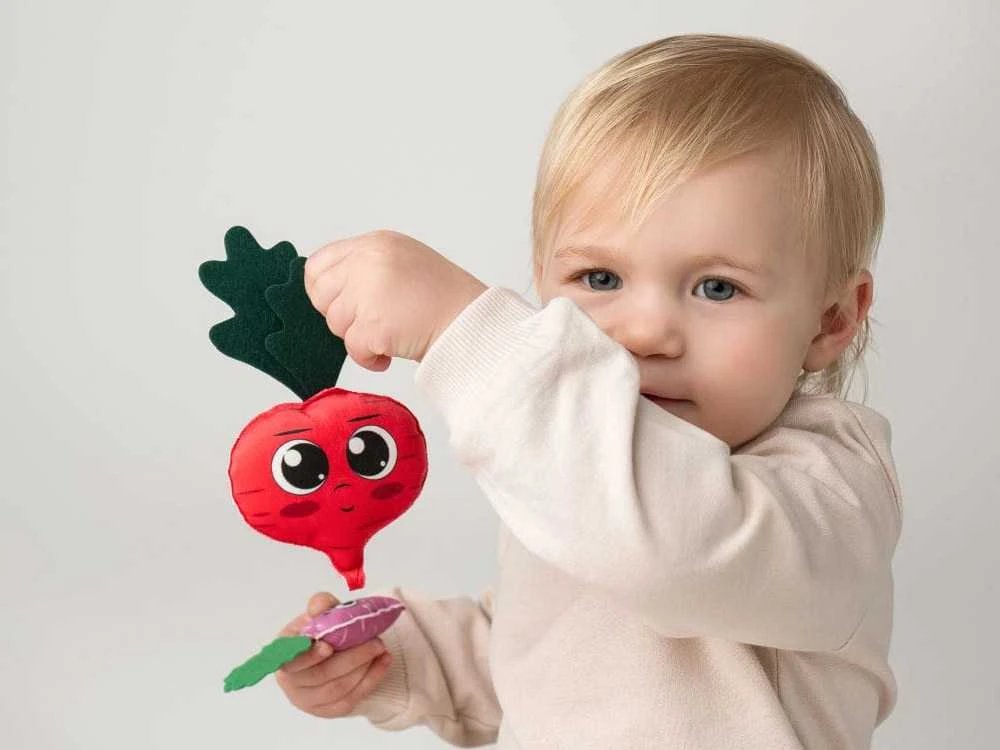 Momscare Mom's Care lavinantis sensorinis žaislas Daržoves ZA5392