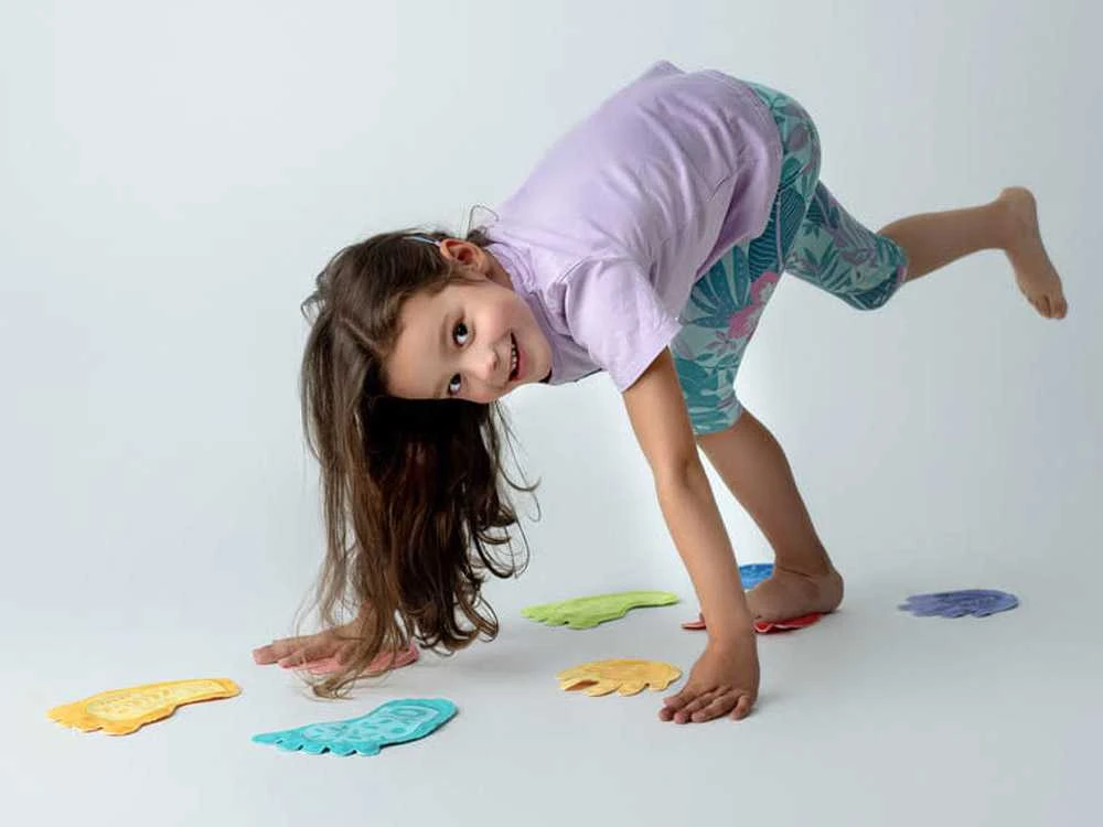 Balance Mom's Care Tup Tup sensorinis kelias, skirtas pusiausvyros treniruotėms ZA5393