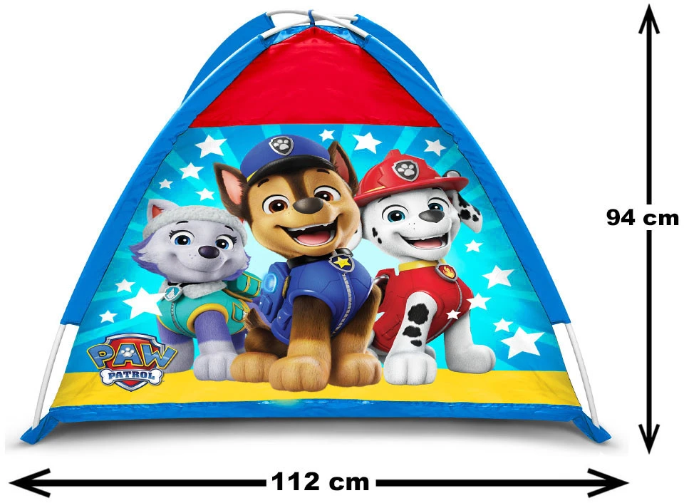 Stamp Paw Patrol tent 112x112x94cm + arches and sleeves - fun for children SP0883
