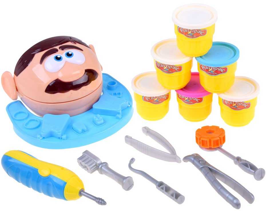 Jokomisiada Plastikinė masė Little Dentist - Sergantis dantis ZA3214