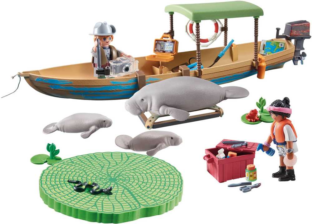Playmobil Kelionė laivu pas Lamantinus