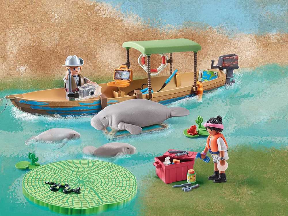 Playmobil Kelionė laivu pas Lamantinus