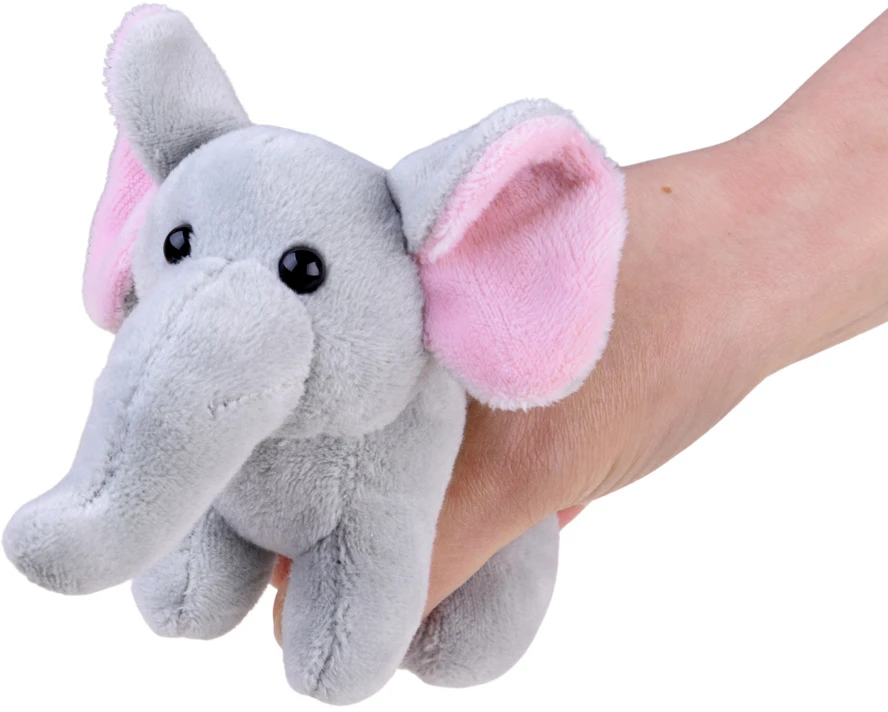Jokomisiada Plush Safari ELEPHANT mascot - Series: mini animals from the Zoo ZA4415 B