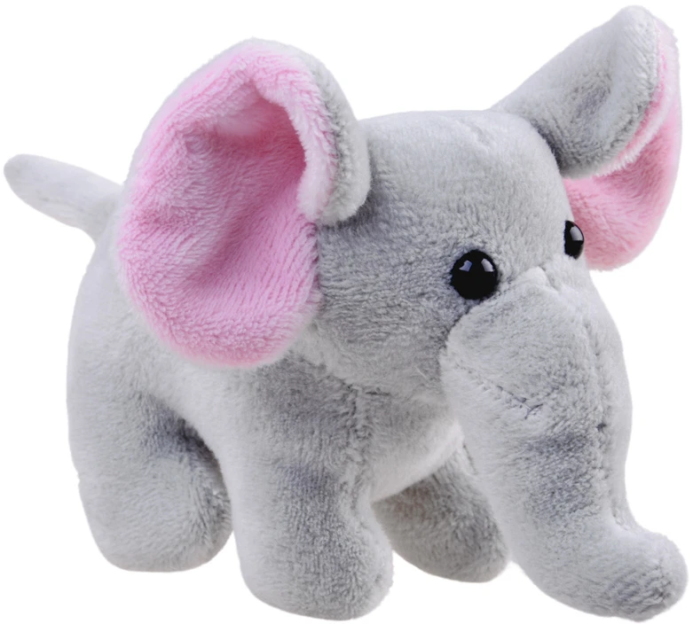 Jokomisiada Plush Safari ELEPHANT mascot - Series: mini animals from the Zoo ZA4415 B