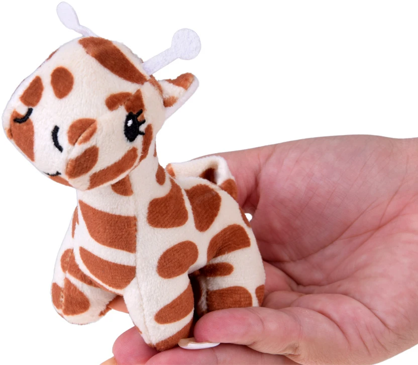 Jokomisiada Plush Safari GIRAFFE mascot - Series: mini animals from the Zoo ZA4415 D