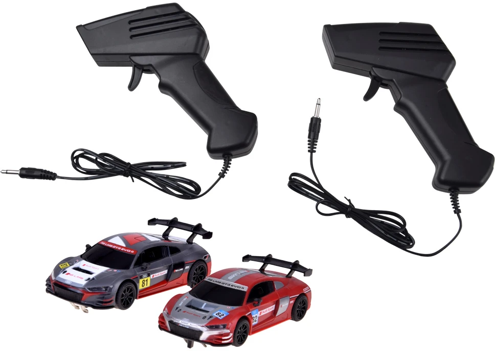 Jokomisiada RACE TRACK electric 525cm Audi R8 LMS GT3 EVO II 2 cars s:1:43 RC0776