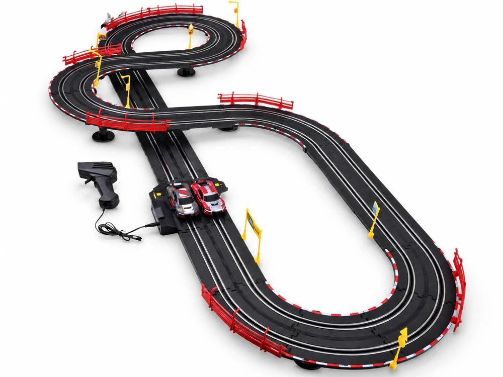 Jokomisiada RACE TRACK electric 525cm Audi R8 LMS GT3 EVO II 2 cars s:1:43 RC0776