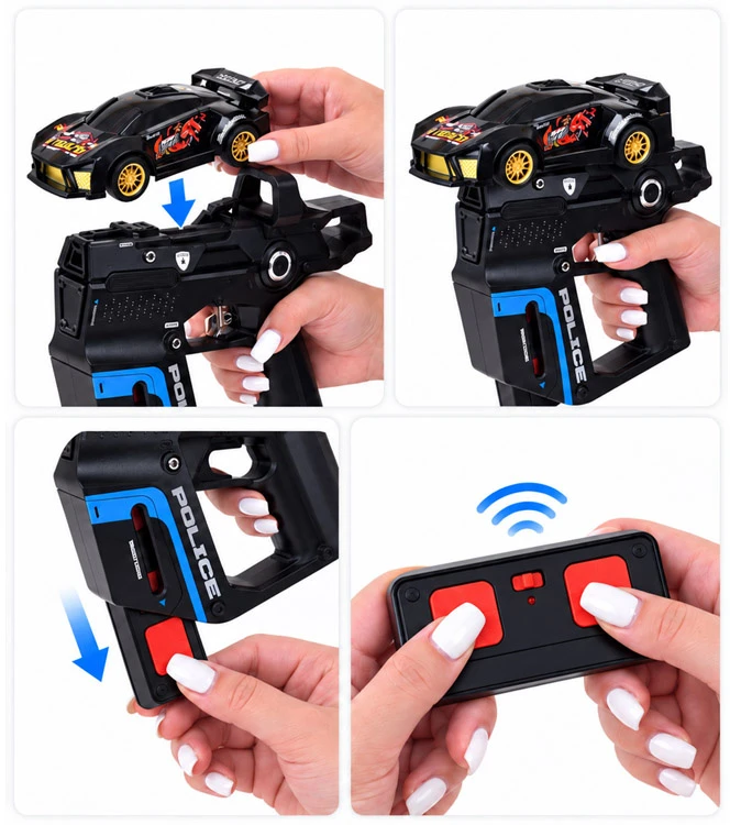 Jokomisiada RC Car 3-in-1 Infrared Gun Shooting Battle 2.4 GHz RC0791