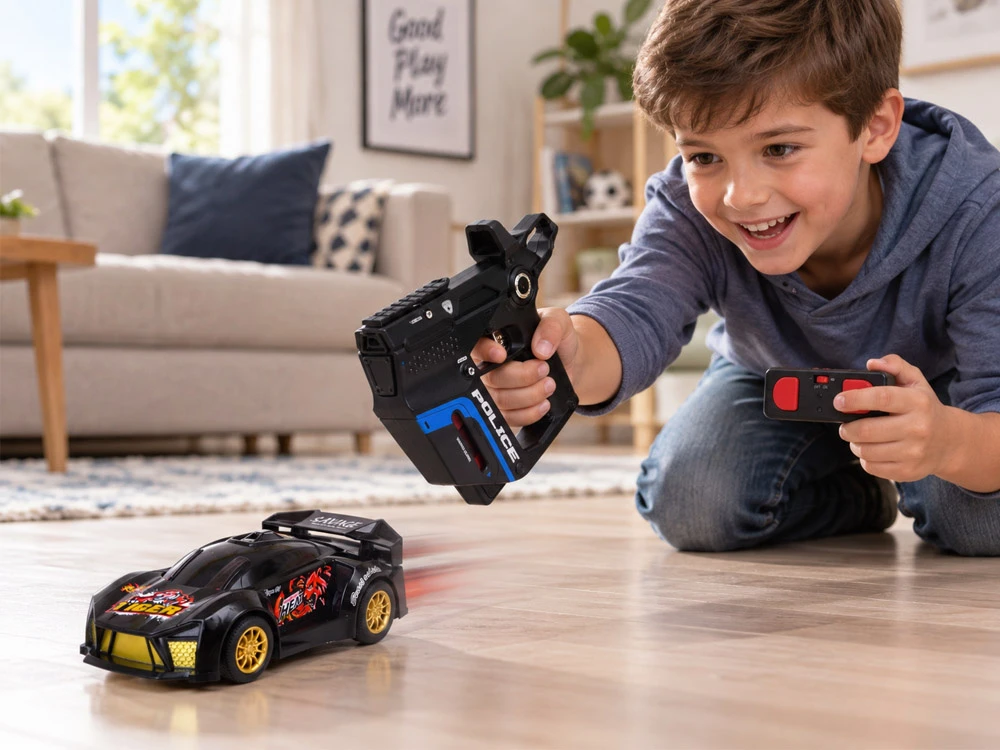 Jokomisiada RC Car 3-in-1 Infrared Gun Shooting Battle 2.4 GHz RC0791