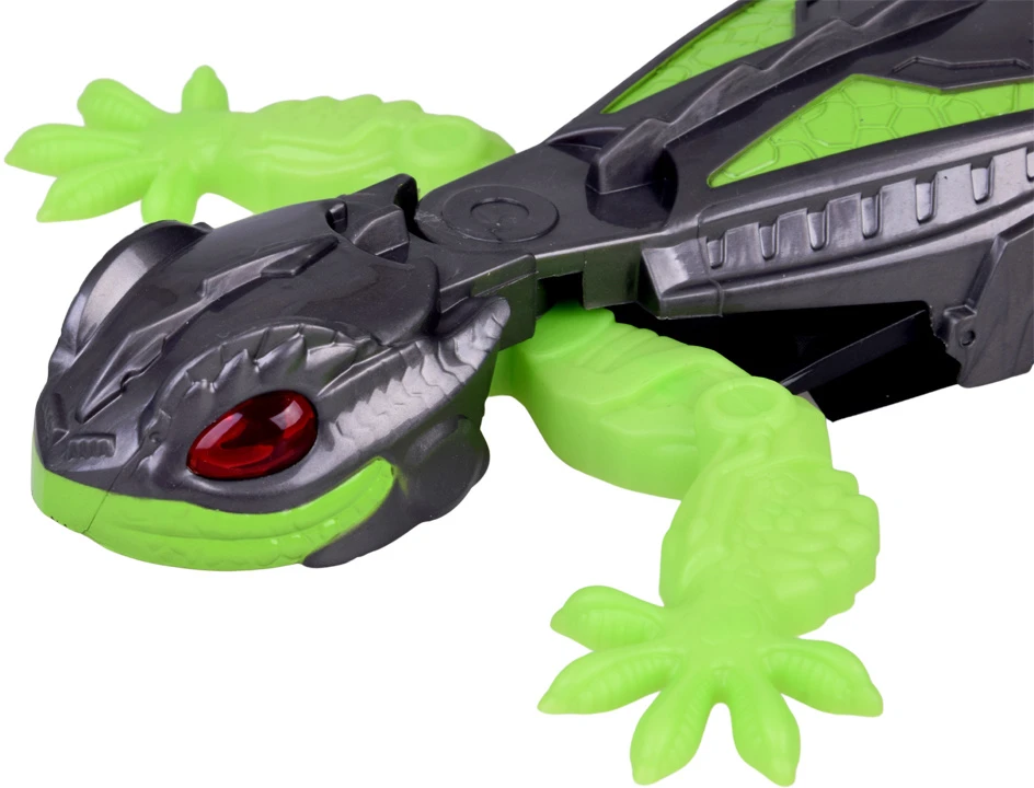 Jokomisiada Remote Control Gecko Lizard – Drives on the Floor and Climbs Walls RC0753