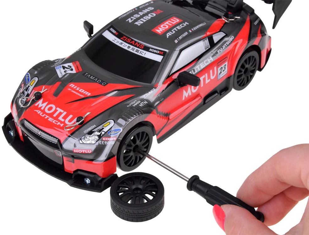 Jokomisiada Remote-controlled 4x4 sports car with drift function 1:24 RC0795