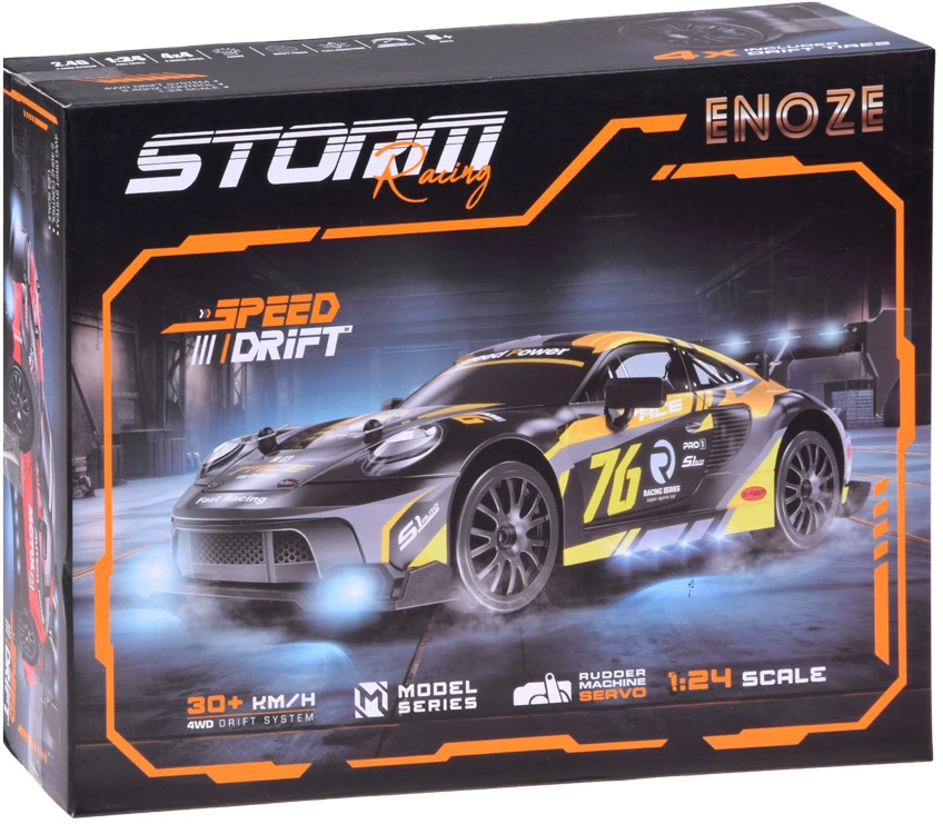 Jokomisiada Remote-controlled 4x4 sports car with drift function 1:24 RC0795