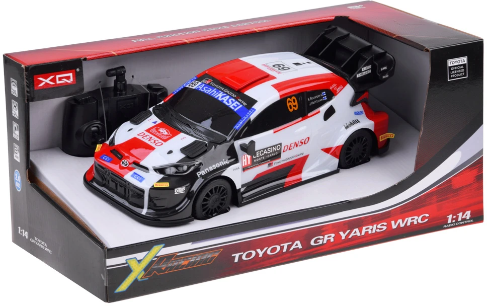 Jokomisiada Remote-controlled car Toyota GR Yaris WRC - rally car 1:14 RC0797