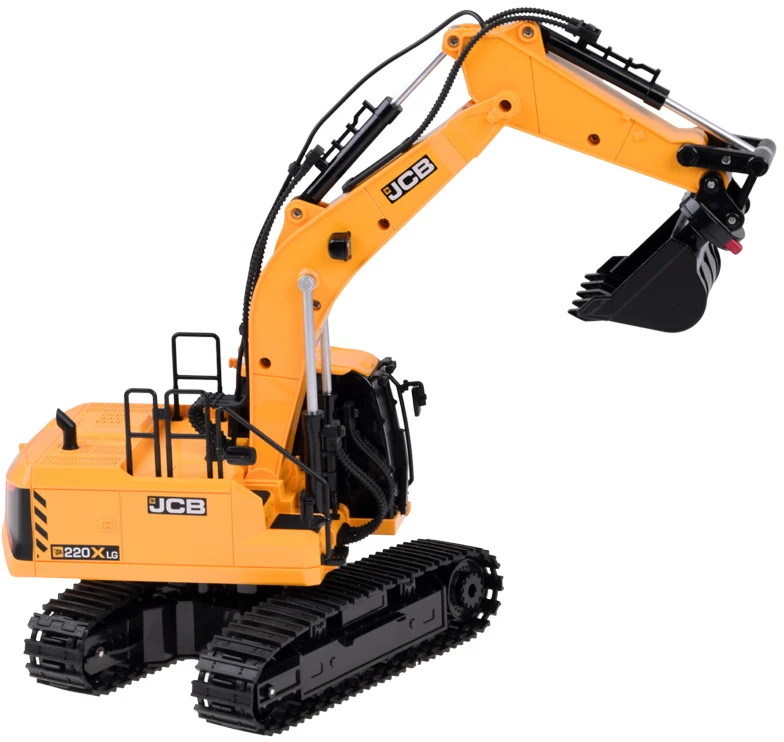 Jokomisiada Remote controlled excavator licensed by JCB + 3 attachments RC0790